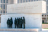 The New Eisenhower Memorial in Washington DC