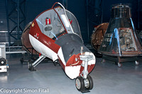 Gemini paraglider capsule TTV-1 and Gemini VII capsule
