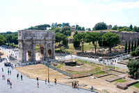 Constantine's Arch and Palatine Hill - Rome