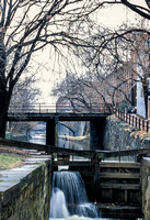 Lock gates on the P&O Canal, Georgetown, Washington DC