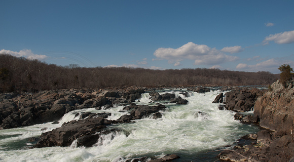 Panorama of Great Falls, Potomac River