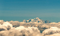 Mont Blanc Massif - from over 80 Km