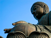 Tian Tan Buddha, Po Lin Monastery, Ngong Ping, Lintau Island, Hong Kong (by Janet Cam)