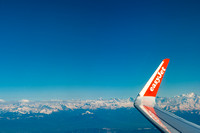 February 2019: Mont Blanc from Easy Jet