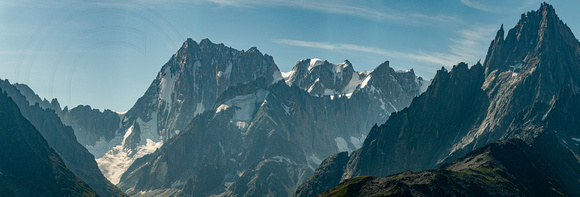 Grand Jorasse near Mont Blanc