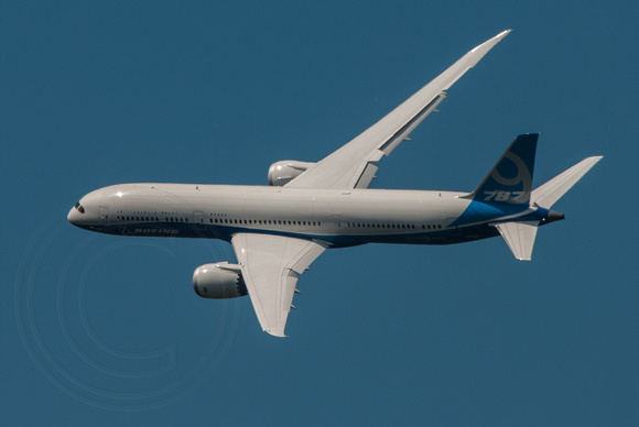 Boeing 787-9 Dreamliner, N789EX; Farnborough International Airshow, July 14th 2014