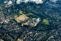 Aerial view of Crystal Palace, London July 2008