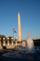 Washington Monument and World War 2 Memorial