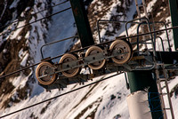 Ski lift guide wheels - Le Tour