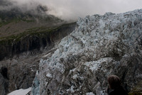 Front edge of the Argentiere glacier